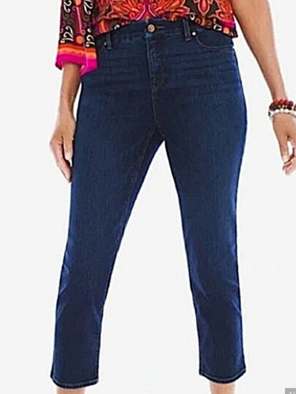 Chico’s The So Lifting Crop Jeans - Size 10